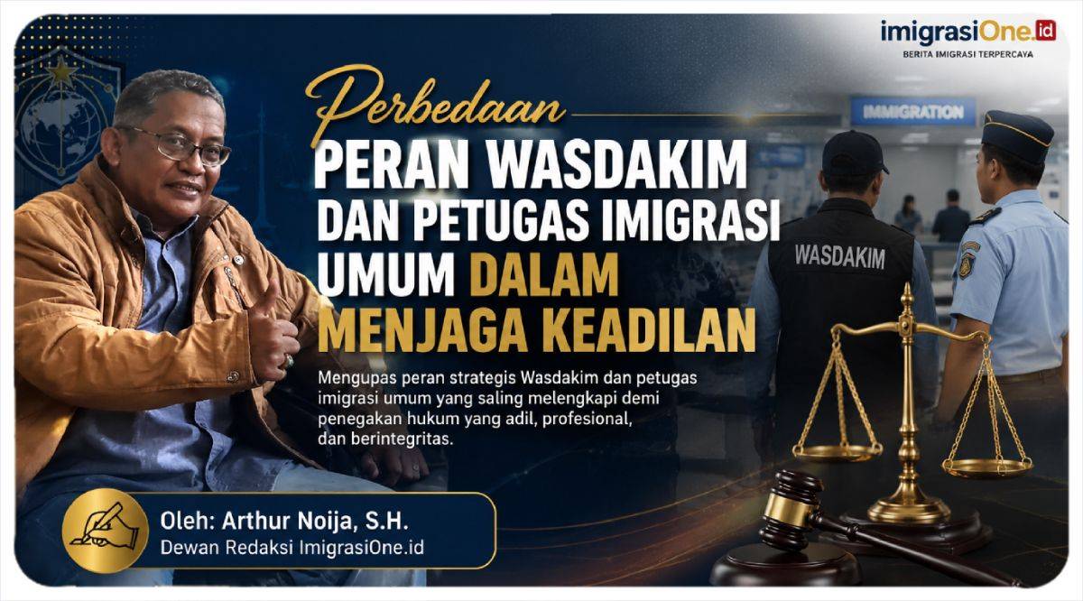 Perbedaan Peran Wasdakim dan Petugas Imigrasi Umum dalam Menjaga Keadilan