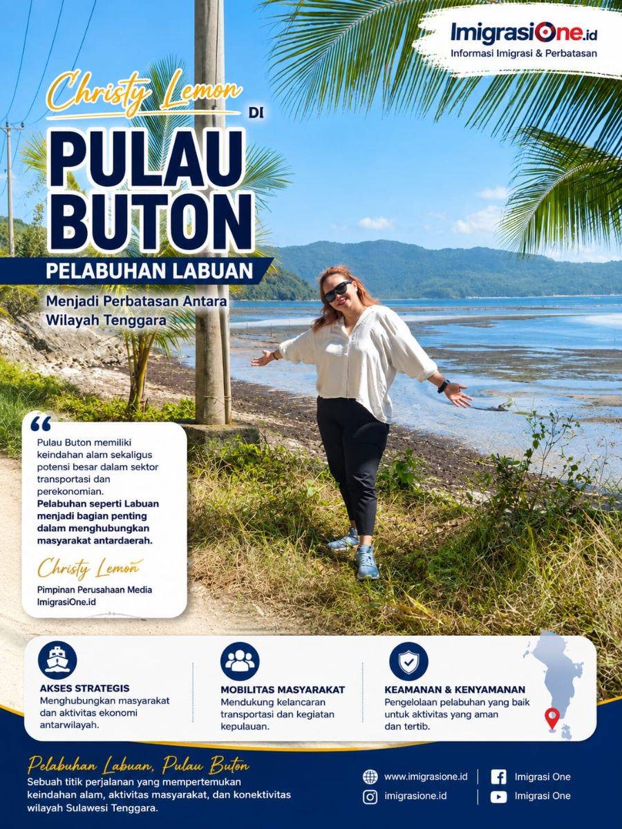 Christy Lemon Menyapa Pulau Buton, Pelabuhan Labuan Jadi Titik Penting Pergerakan Antar wilayah