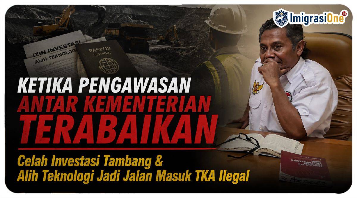 Celah Investasi Tambang & Alih Teknologi Jadi Jalan Masuk TKA Ilegal